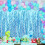 Warkul wavy tinsel foil fringe curtains 5 pcs 3