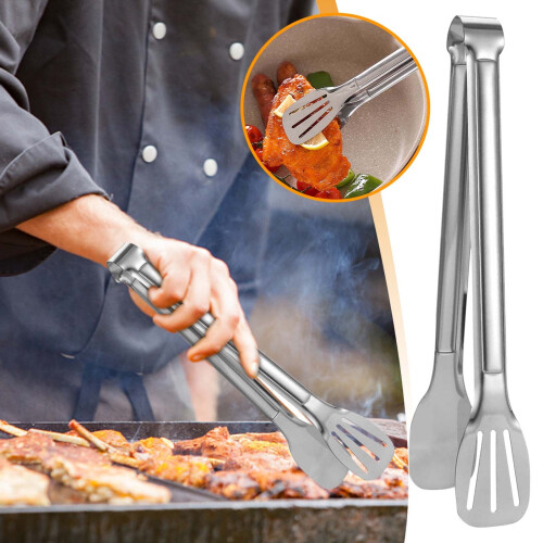 VALSEEL Stainless Steel BBQ Tool Set 3-Piece 1