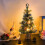 17.7 inch Mini LED Christmas Tree Gold Silver Red 5