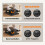 SPORTNOW Under Desk Elliptical Machine with Manual & Auto Modes 4