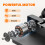 SPORTNOW Under Desk Elliptical Machine with Manual & Auto Modes 6