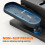 SPORTNOW Under Desk Elliptical Machine with Manual & Auto Modes 7