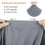 Ohrensessel-Überzug aus Stretch-Jacquard-Stoff, 2-teilig 3