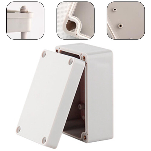 1Pcs Outdoor Waterproof Junction Box Plastic Enclosure Screw Cable Cases 2