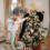 Décoration de sapin étoile dorée 4D à paillettes 5