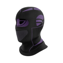Regulable Winter Face Cover Thermals Lining For Snow-Purple