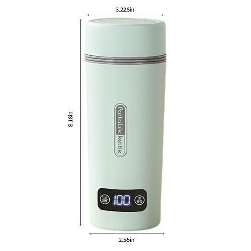 Φορητός Ηλεκτρικός Βραστήρας 350ml 4-Έλεγχος Θερμοκρασίας 304 Ανοξείδωτος 2