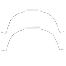 Reinforced Bucket Handle Set Silver 2 pcs