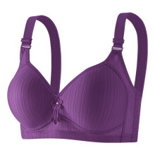 Women's Breathable Thin Bra with Steel Ring, Size 36–44
