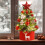 Mini Christmas Tree Set with LED Lights 17 inch 4
