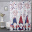 Patriottisch kabouter douchegordijn 72x72 inch waterdicht polyester 1
