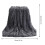 Super Soft Lightweight Faux Fur Throw Blanket Reversible 5