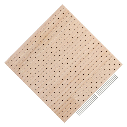 1Ensemble Kit Blocage Crochet Portable Bois Épingles