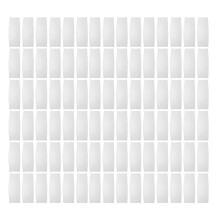 200Pcs White Pe Sleeves for Travel Protective Mesh Netting