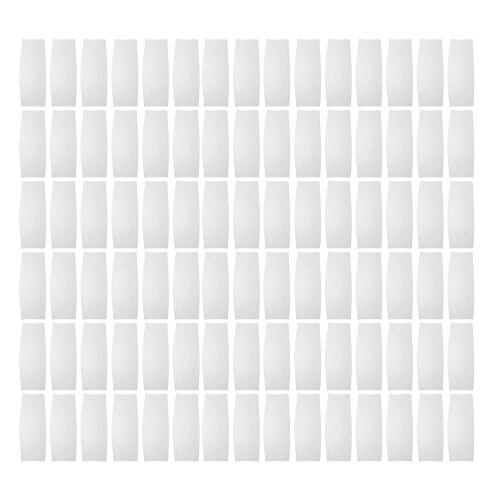 200Pcs White Pe Sleeves for Travel Protective Mesh Netting