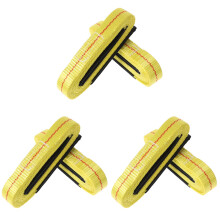 6Pcs Heavy Duty Yellow Moving Straps Flat Polyester Rigging Slings
