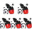 5Pcs Multi Rear Bike Light Magnetic Adjustable Angle High Brightness 1