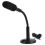 Omnidirectional Conference Desktop Mic Black Metal Plastic Sponge 1