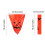 Halloween lövpåse PE utomhusdekoration 1-pack 4