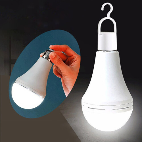 Ampoule LED de secours rechargeable avec batterie de secours 7W 1
