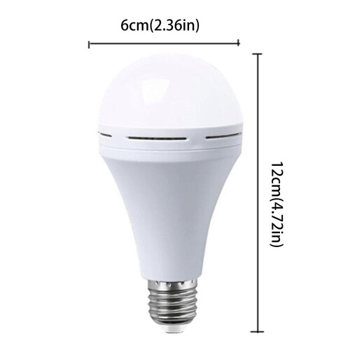 Ampoule LED de secours rechargeable avec batterie de secours 7W 2