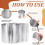 Stainless Steel Adjustable Cake Pan 6-12 Inch 3