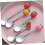 Set van 4 fruitvormige serveerlepels 5