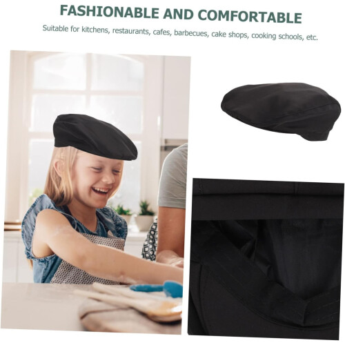 Practical Chef Hat for Restaurant Waiters and Bakery Staff Unisex Cooking Cap 2