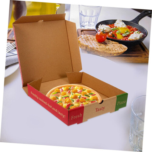 10 stuks pizzadozen, bulkdozen, voedselcontainers voor pizzaopslag 1