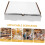 Practical Pizza Boxes 10pcs Pizza Wrapping Case Portable Pizza Storage for Party Restaurant 4