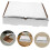 Practical Pizza Boxes 10pcs Pizza Wrapping Case Portable Pizza Storage for Party Restaurant 6