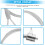 Cable Lock Anti Theft Keyed Cable Lock for Laptop Computer Accessory Notebook Lock and Security Cable Easy to Use Lock 2