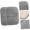 Office Keyboard Elevator Desk Pad Wrist Rest 2 Pack Memory Foam Mouse Mats 2
