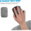 Office Keyboard Elevator Desk Pad Wrist Rest 2 Pack Memory Foam Mouse Mats 4
