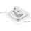 2pcs Laptops Security Lock Fixed Base Lock Anchor Keyed Cable Locks Security Anchor Bases 2