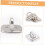 2pcs Laptops Security Lock Fixed Base Lock Anchor Keyed Cable Locks Security Anchor Bases 3