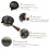 360 Rotating Set Ceramic Teapot Filtered Kettle Side Handle Easy to Pour Blue 3