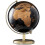 Globo terrestre giratório vintage com base de metal 1