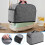 Couvercle gris pour grille-pain 2 tranches avec 2 poches 1