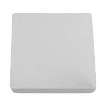 Square Stretch Tablecloth - Polyester, 86 cm, White