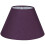 Abat-jour plissé violet pour lampe de table, coton-polyester 1