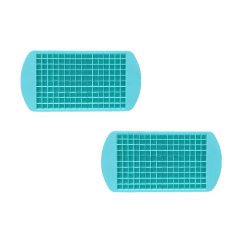 Forma de mini gelo de silicone com 160 cavidades