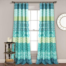 Boho stripete gardinpaneler 132 cm B x 213 cm L (par)