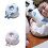Funny Soccer Ball Design Study Break Napping Pillow Ideal-Black 4