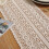 Runner da tavola boho all'uncinetto con nappe, 25x183 cm 4