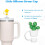 Stanley Tumbler Straw Covers 10mm Silicone 4 Pack 4