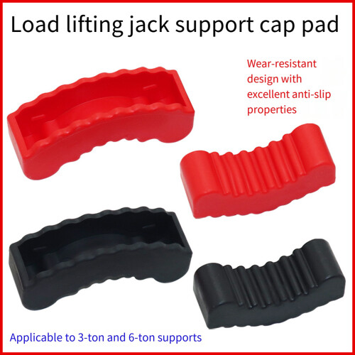 High Grip Rubber Jacking Pad Provide Secure Grip-Red 6000 kg 2