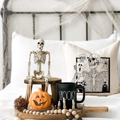 Capas de Almofada de Halloween 45x45cm (Conjunto de 4) 1