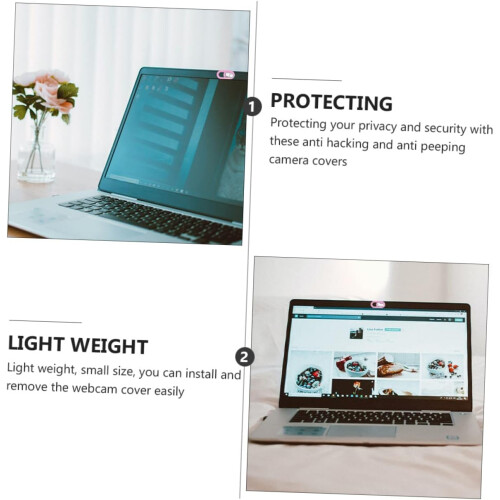 3ks Pattern Webcam Cover pre príslušenstvo k notebooku Privacy Slider Blocker 2