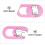 3ks Pattern Webcam Cover pre príslušenstvo k notebooku Privacy Slider Blocker 6